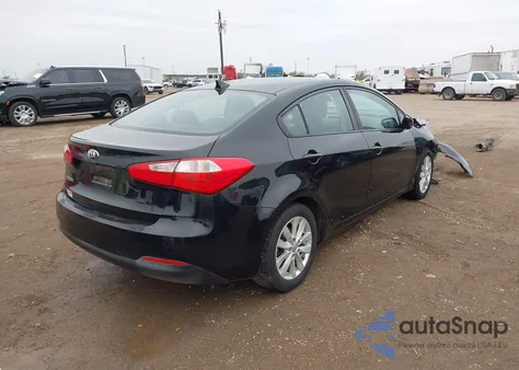 2016 Kia Forte Lx из США, поврежденный, VIN KNAFX4A63G5596439